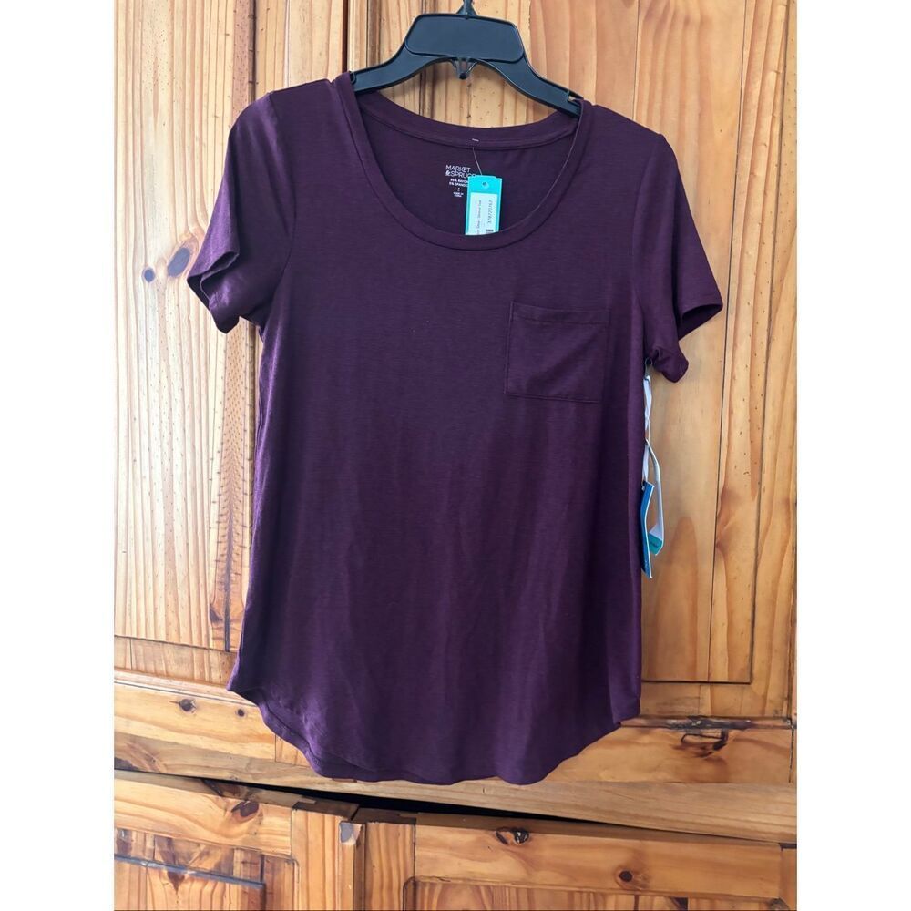 NWT Market & Spruce Pocket Tee